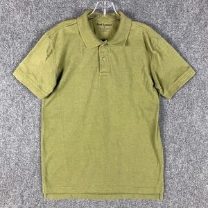 Foot Locker‎ Polo Shirt Men's Medium Short Sleeve Green Cotton Blend Adults M